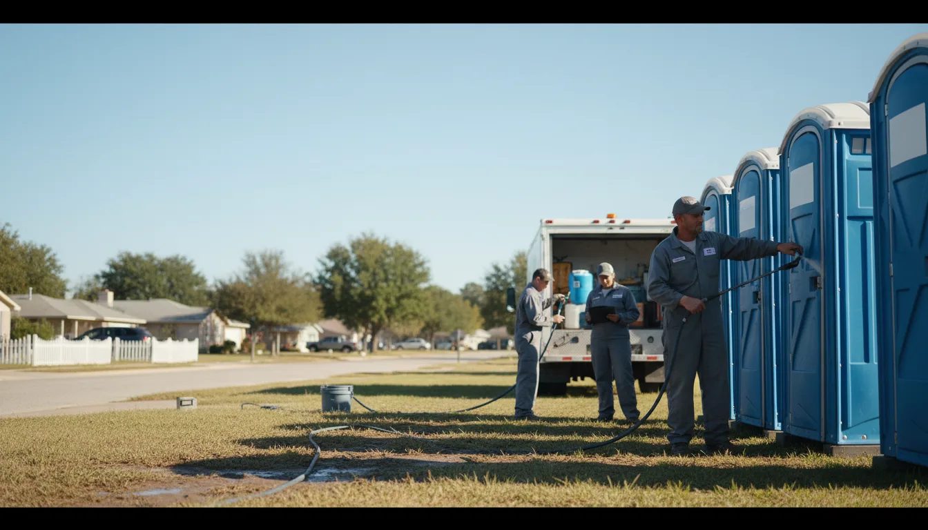 Long-Term Portable Toilet Rental in Norwalk, CA near me
